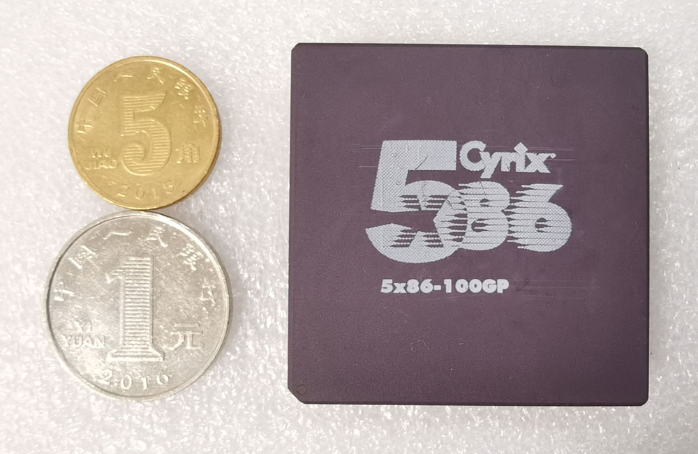 Cyrix 5x86-100GP 正面