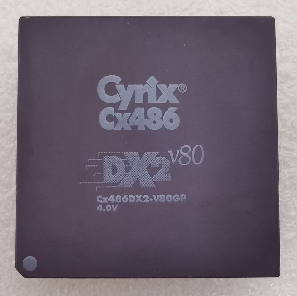 Cyrix Cx486DX2-V80GP 正面
