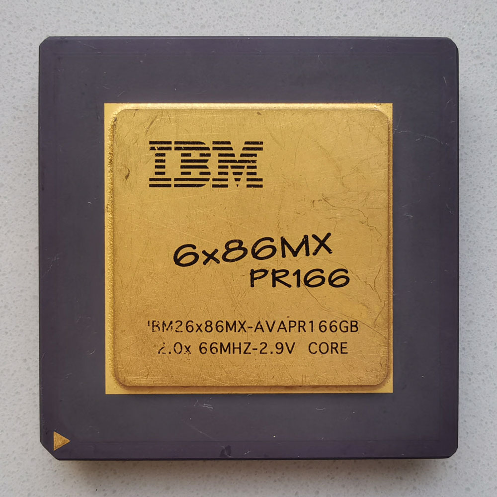 IBM 6x86MX PR166 正面