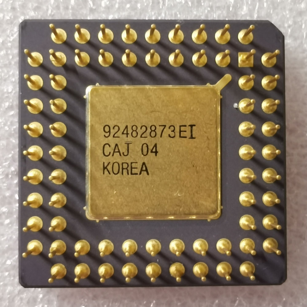Intel A80387DX 16-33 反面