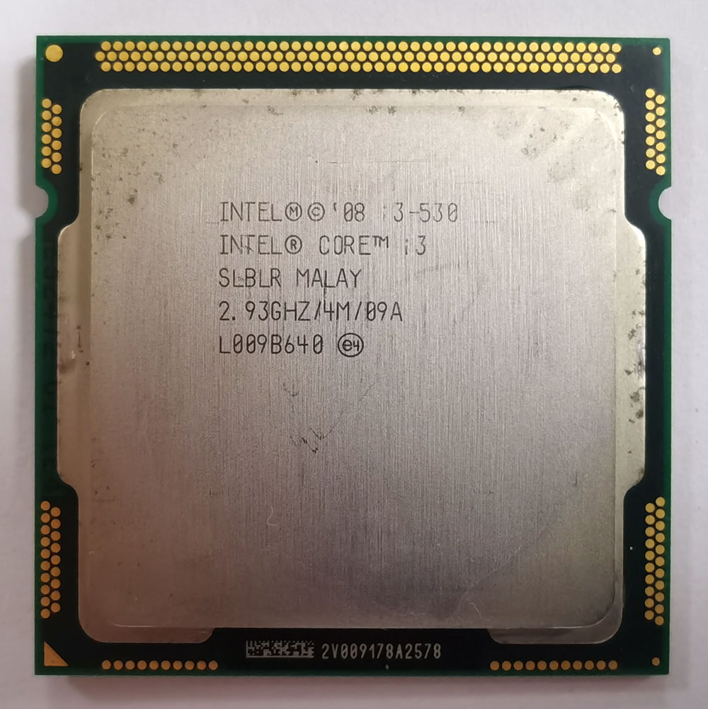 Intel Core i3-530 正面