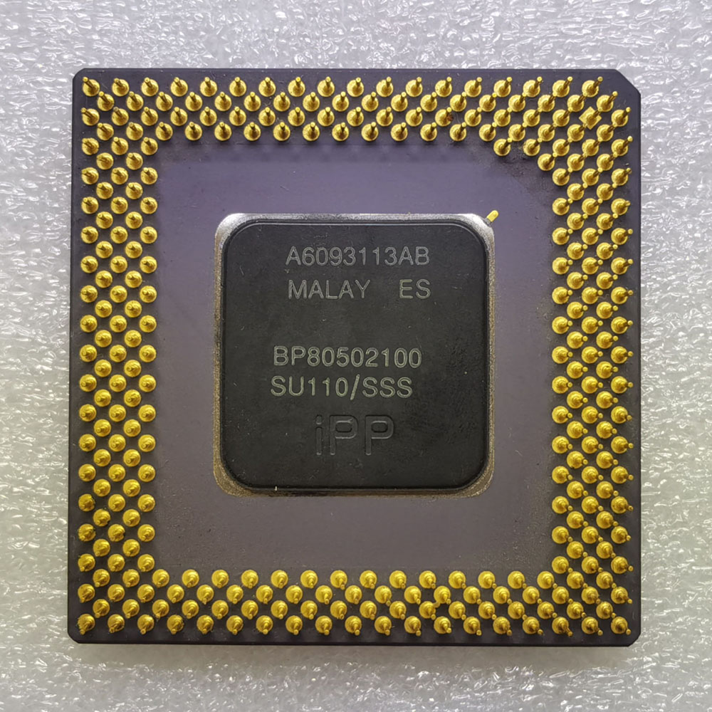 Intel Pentium BP80502100 反面