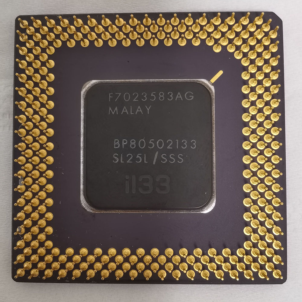 Intel Pentium BP80502133 反面